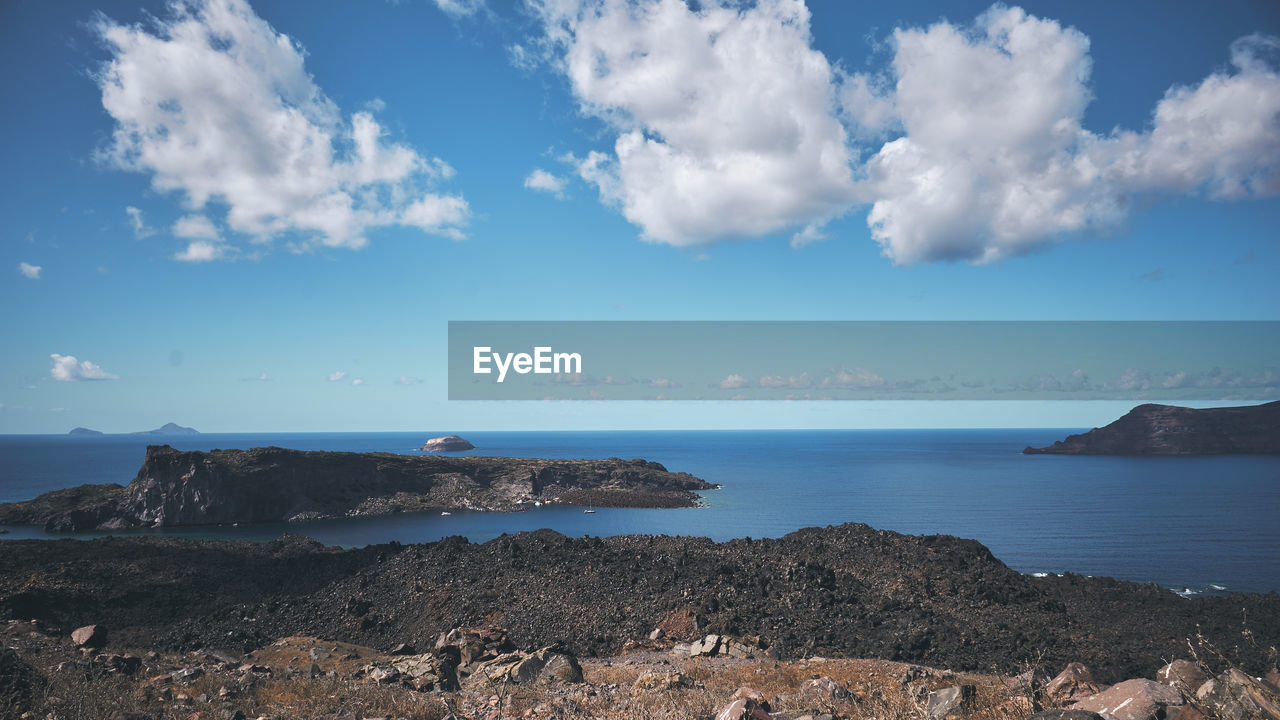 PANORAMIC VIEW OF SEA AGAINST SKY