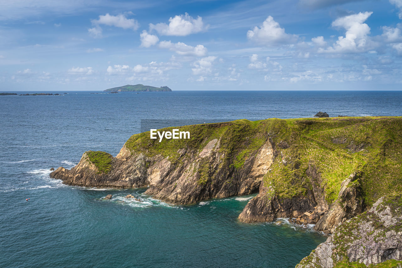 PANORAMIC SHOT OF SEA AGAINST SKY