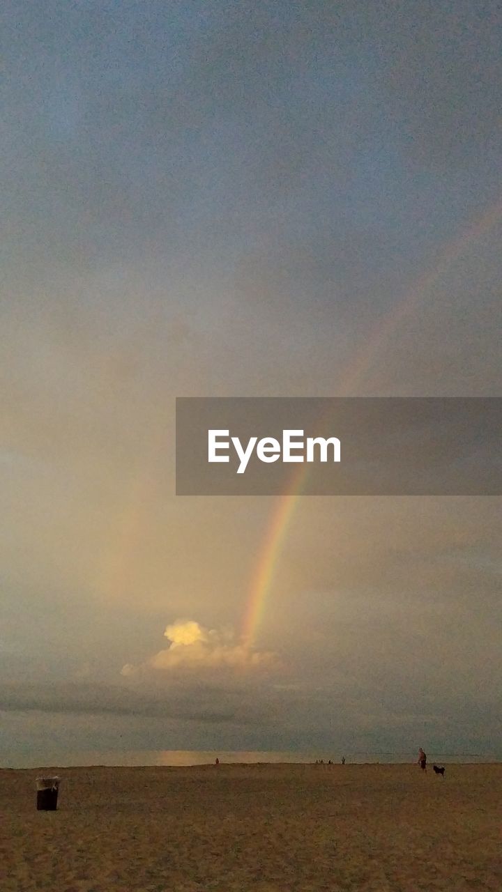 SCENIC VIEW OF RAINBOW AGAINST SKY