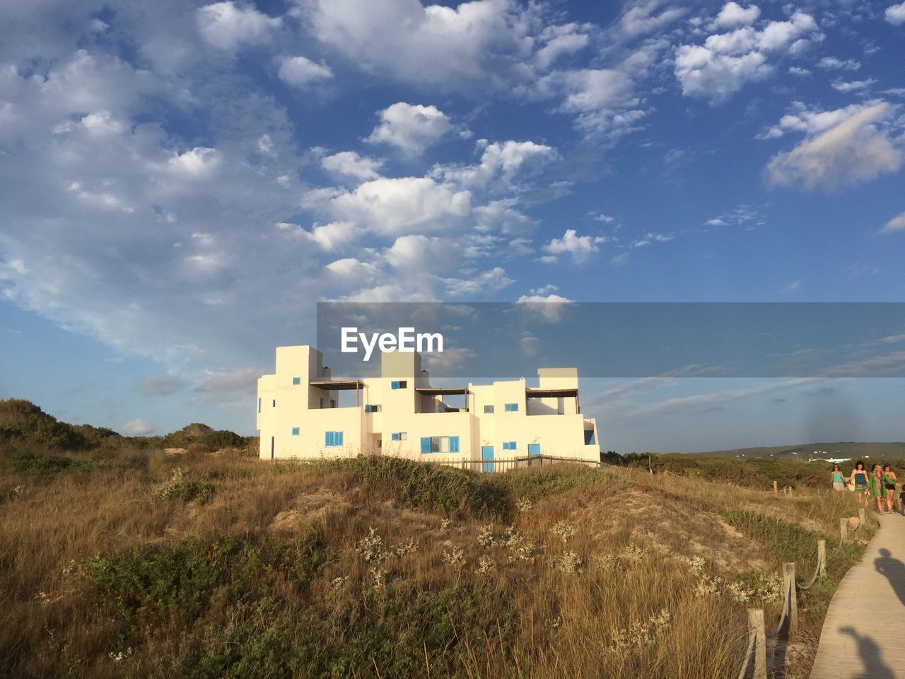 BUILDINGS AGAINST SKY