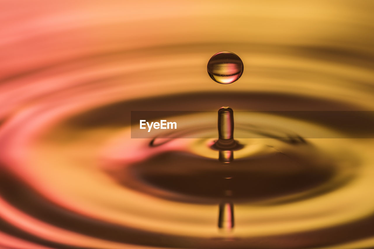 Full frame shot of water drop