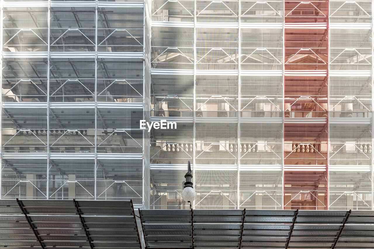 Full frame shot of modern building