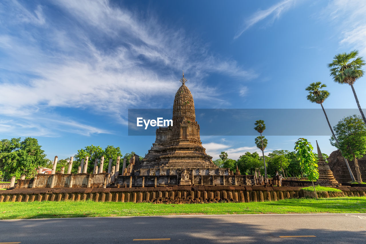 VIEW OF TEMPLE AGAINST SKY