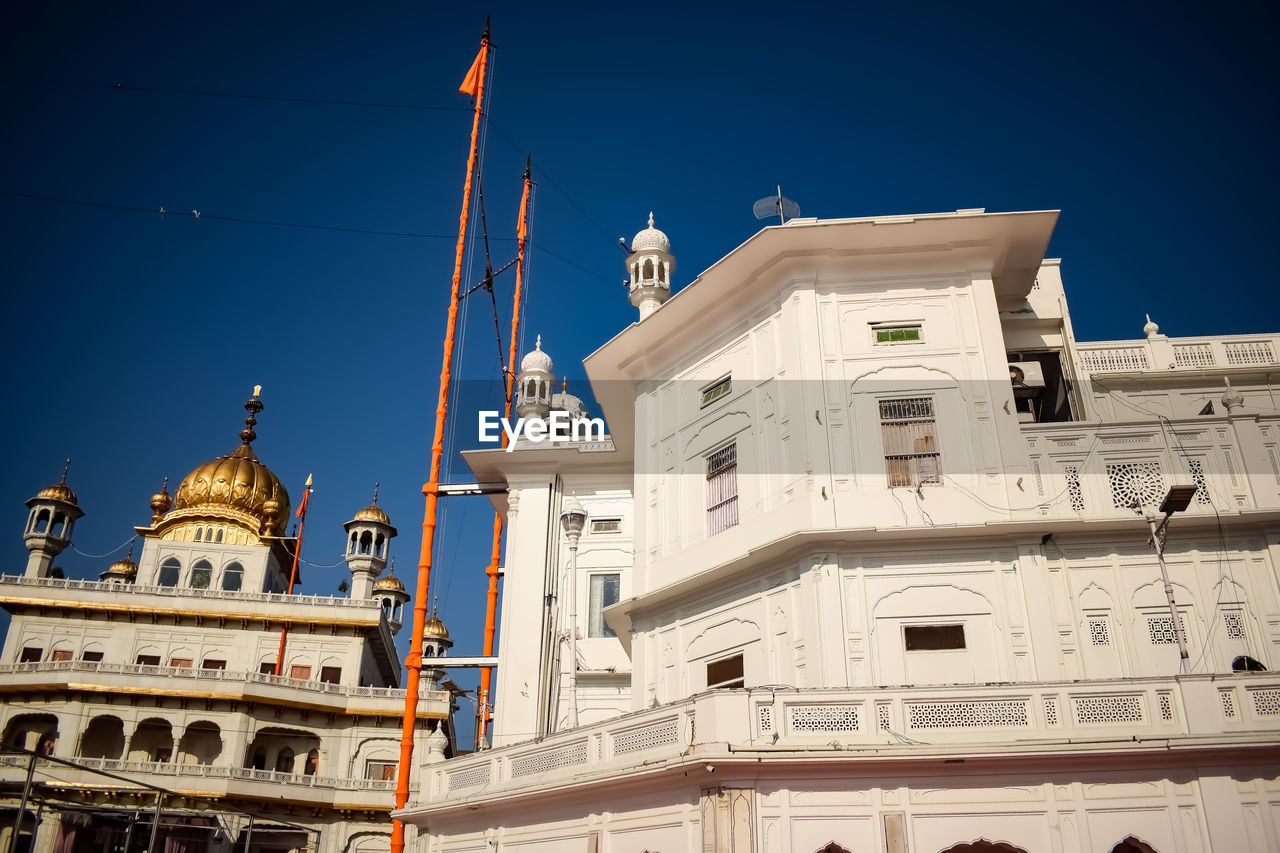 low angle view of old building against sky