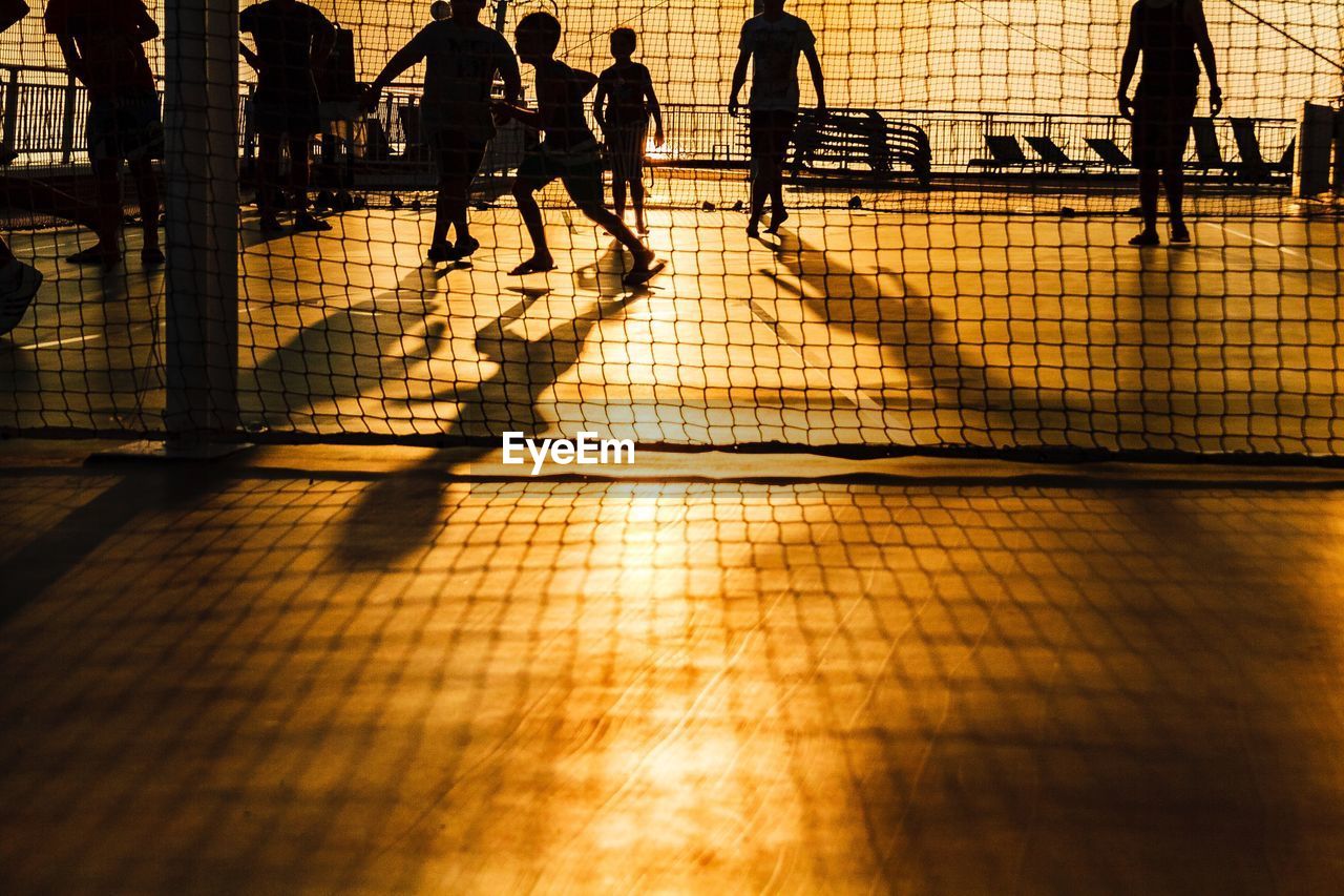 PEOPLE SHADOW ON STREET