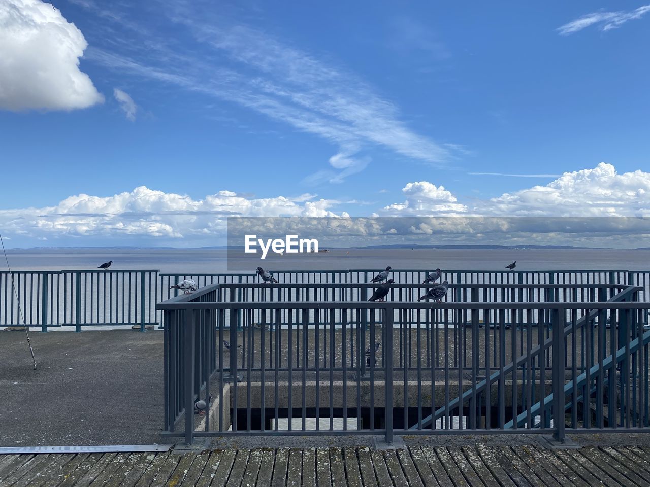 The end of penarth pier