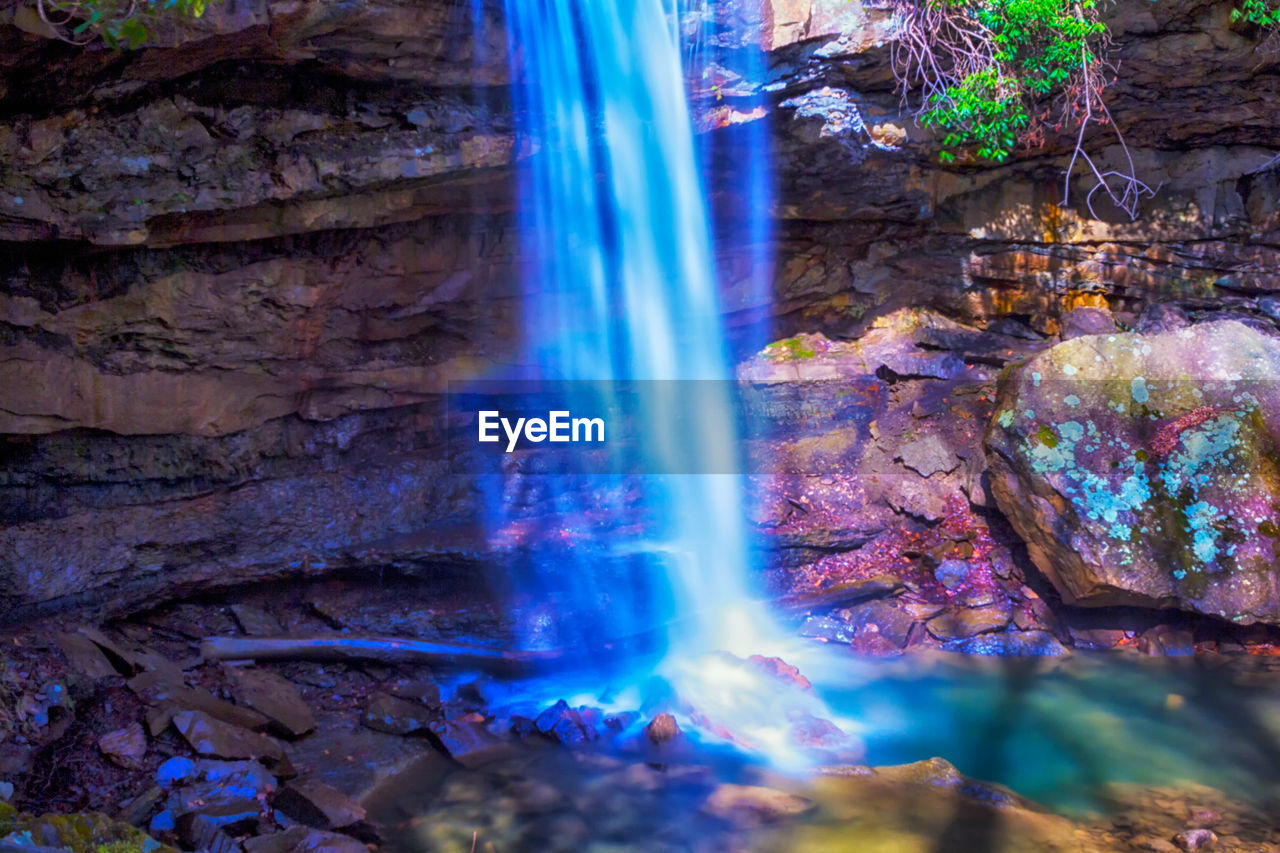 VIEW OF WATERFALL