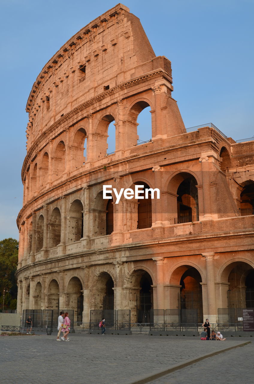 Colosseum, rome, italy.