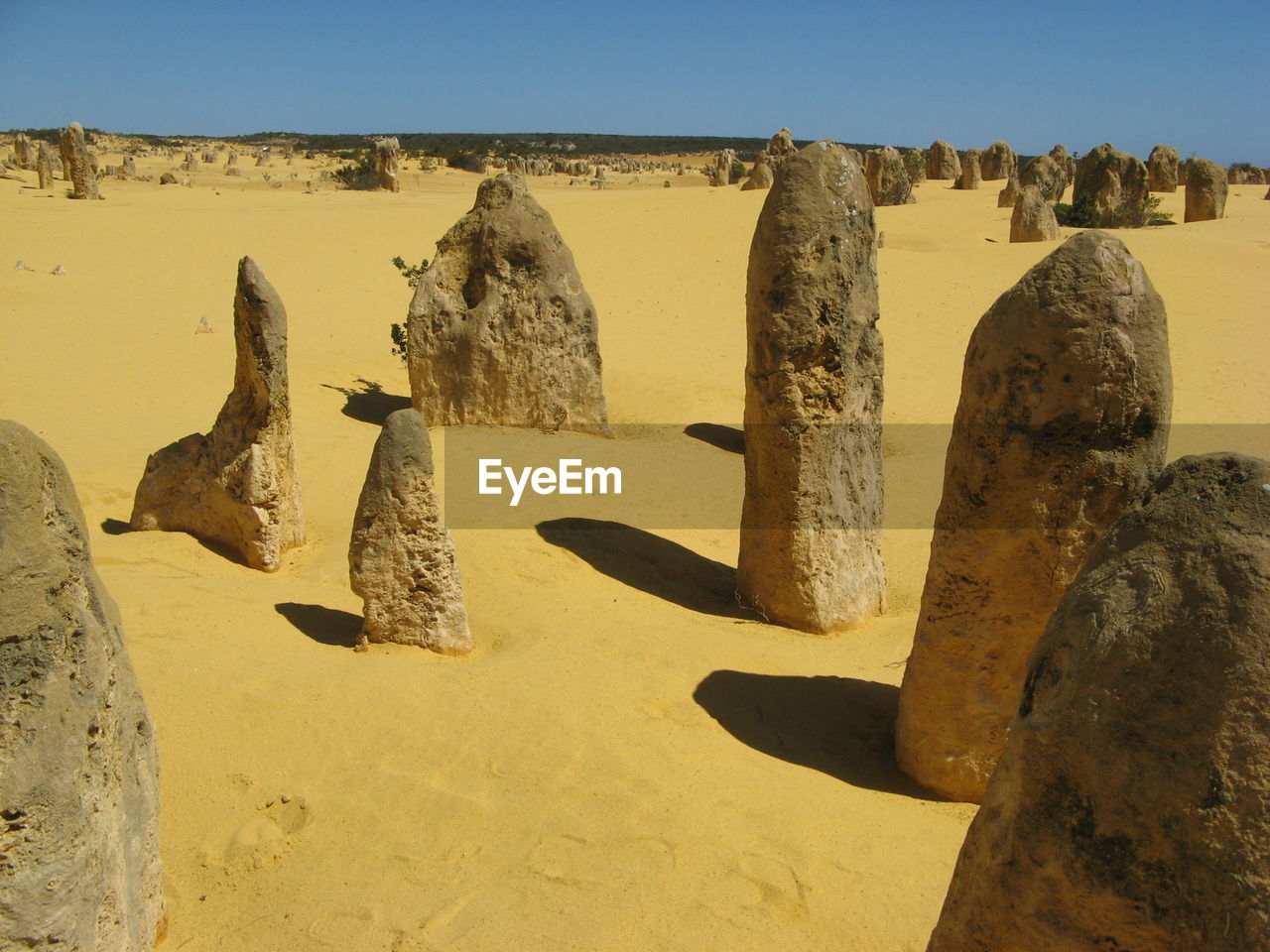 PANORAMIC VIEW OF SAND DUNES IN DESERT