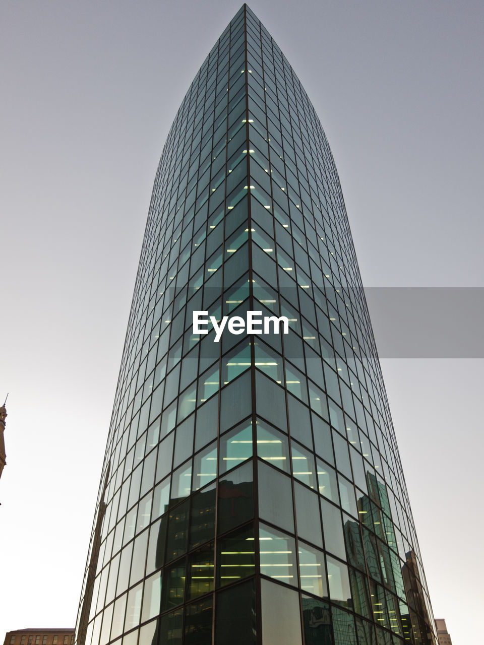 LOW ANGLE VIEW OF MODERN BUILDINGS