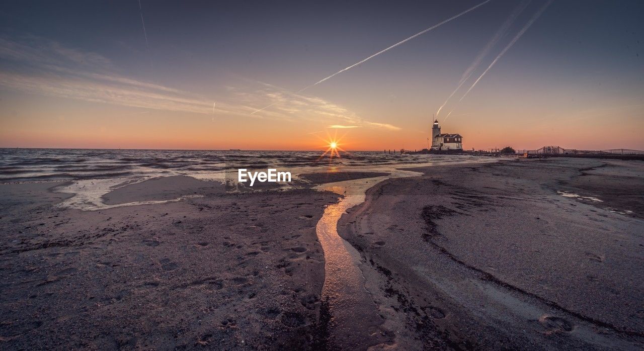 Lighthouse sunrise