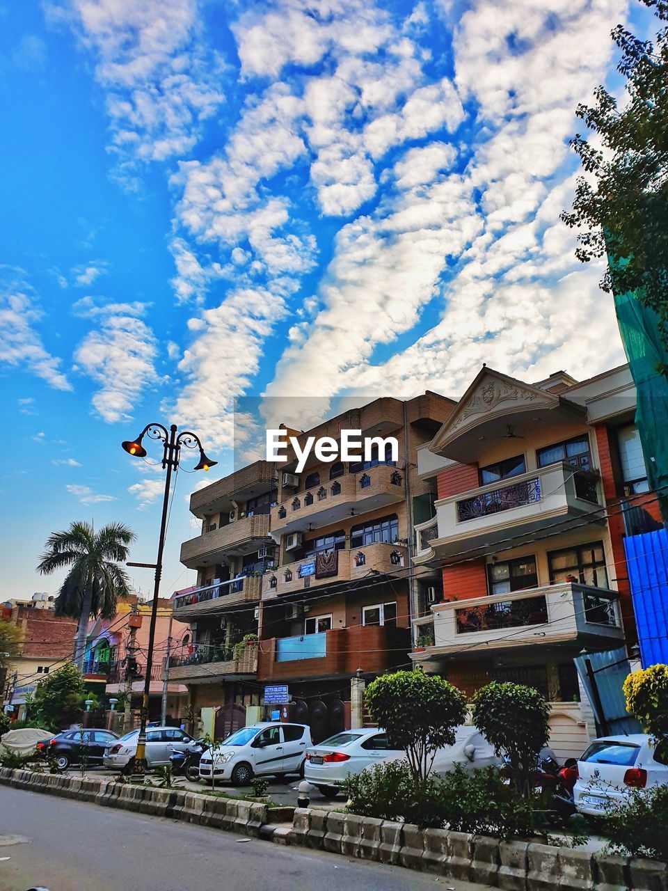 BUILDINGS AGAINST SKY