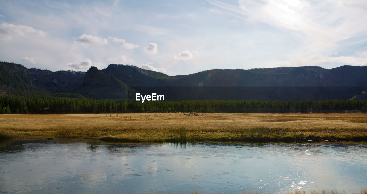 SCENIC VIEW OF LAKE