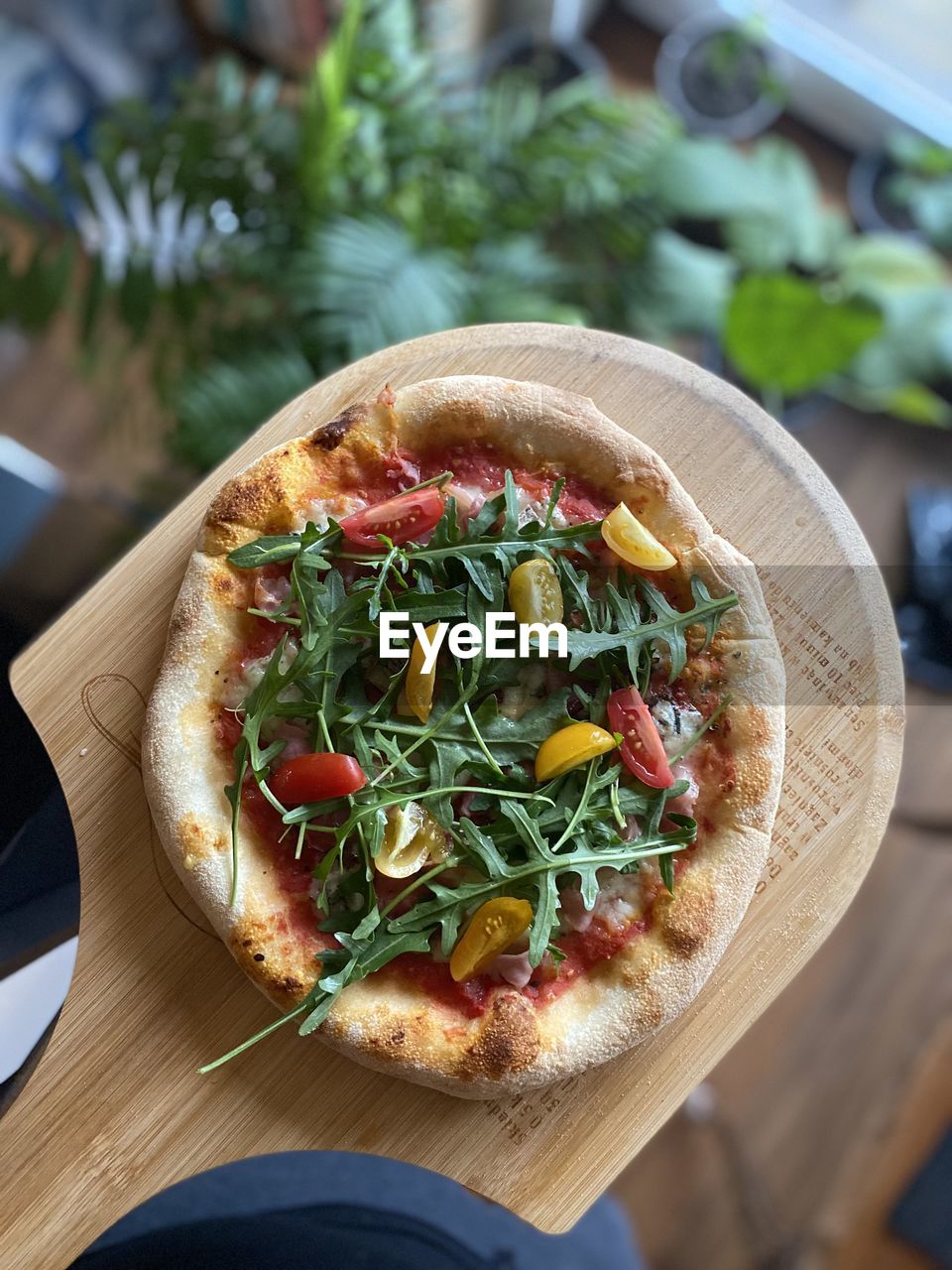 Close-up of food on table