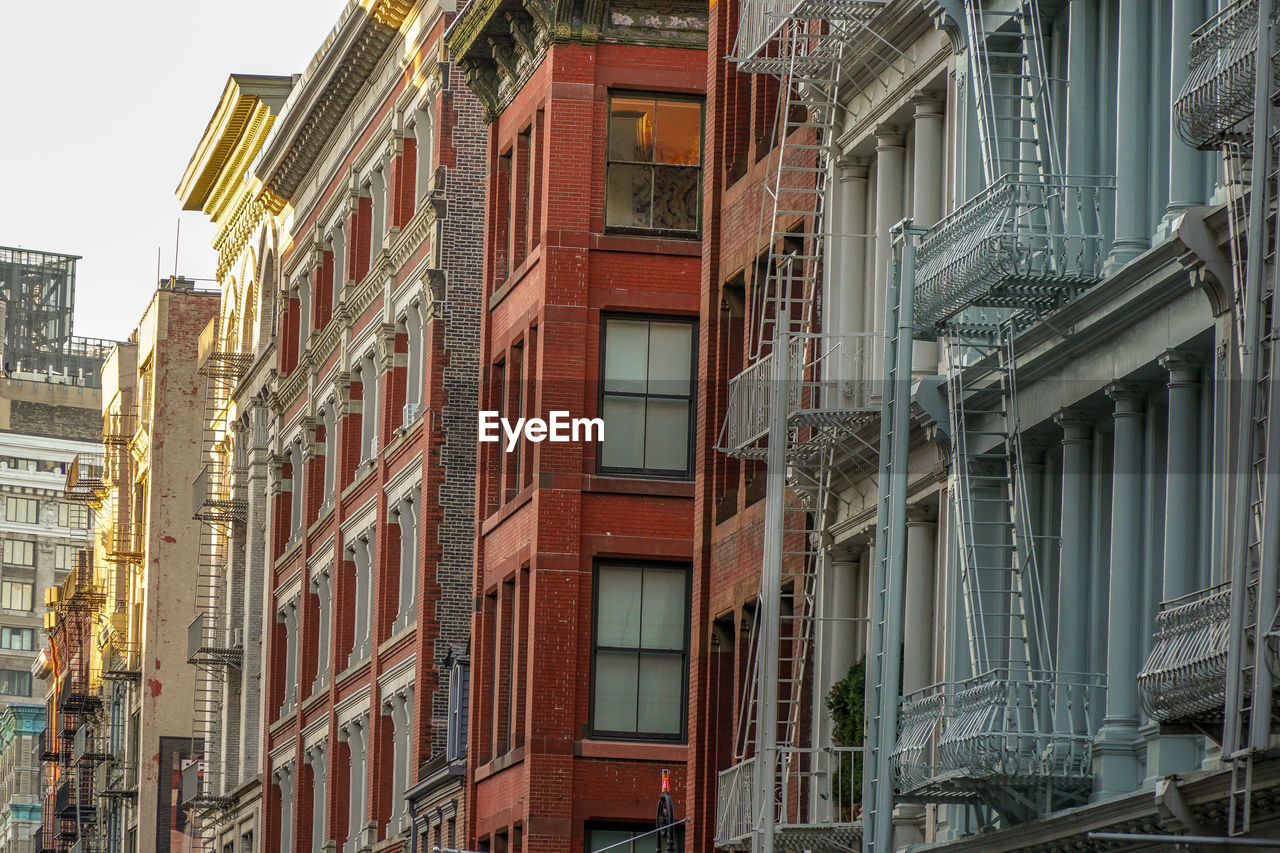 LOW ANGLE VIEW OF BUILDINGS