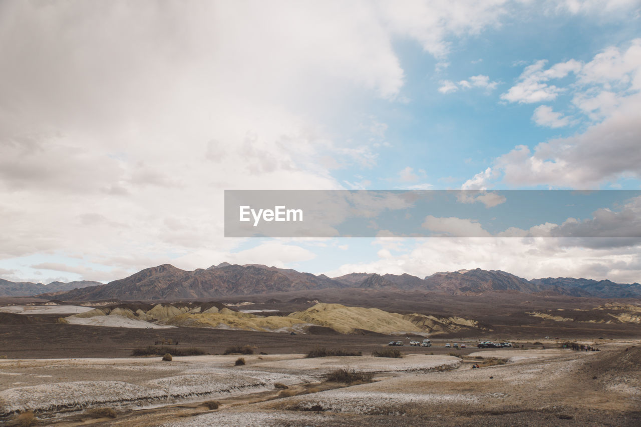 VIEW OF DESERT AGAINST SKY