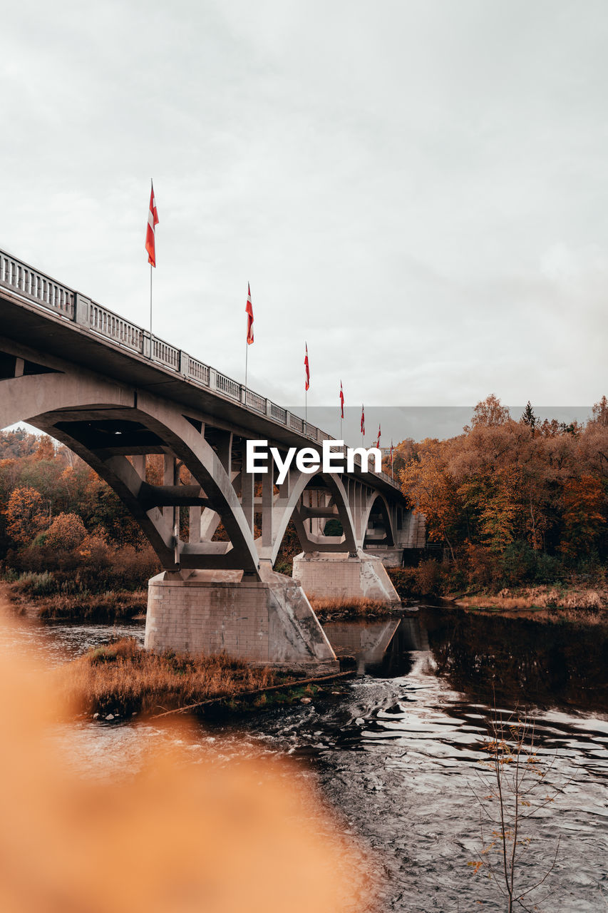 ARCH BRIDGE OVER RIVER