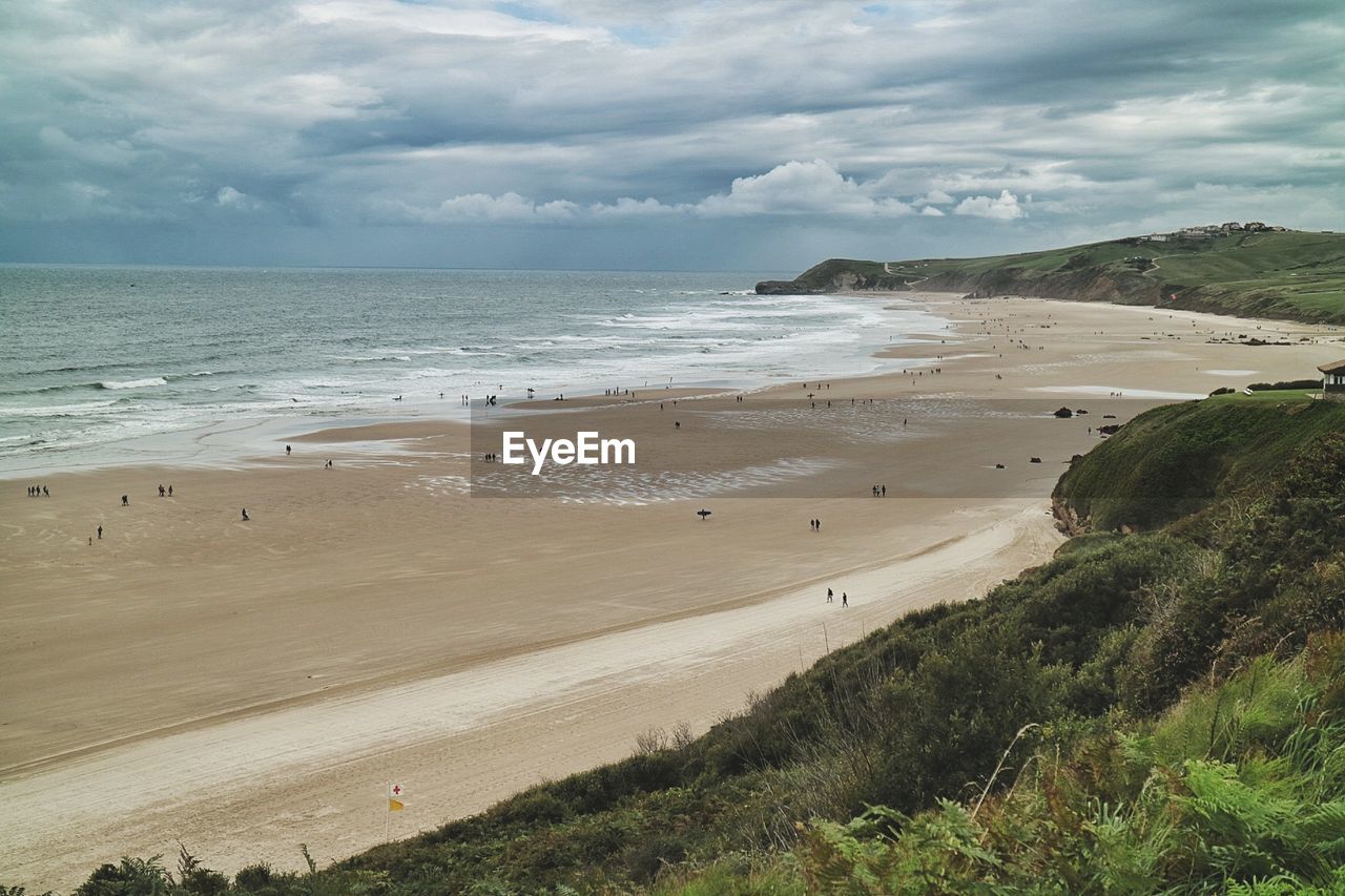 Scenic view of beach