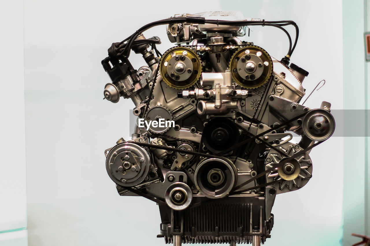 Close-up of machinery