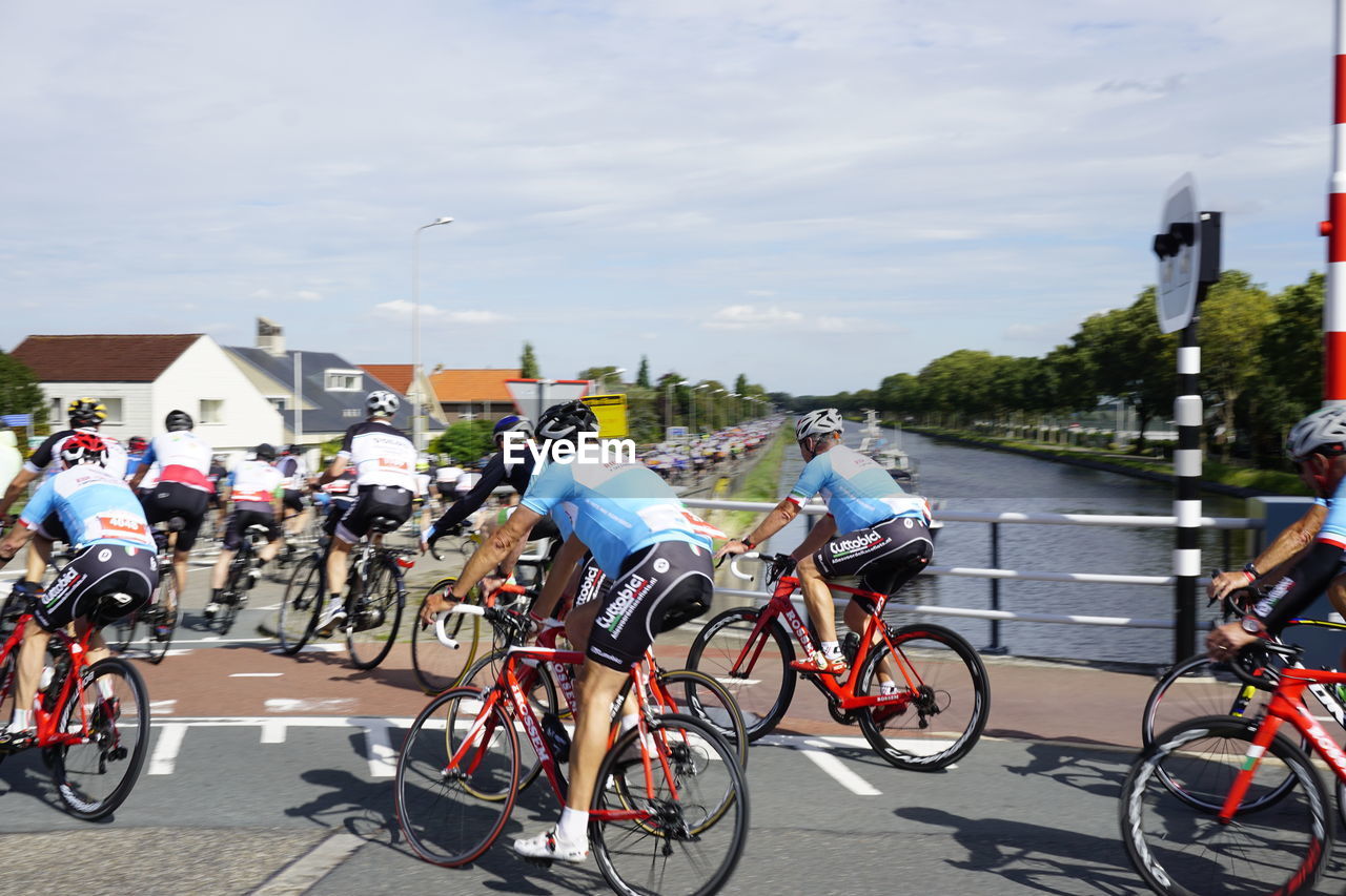 BICYCLES ON STREET