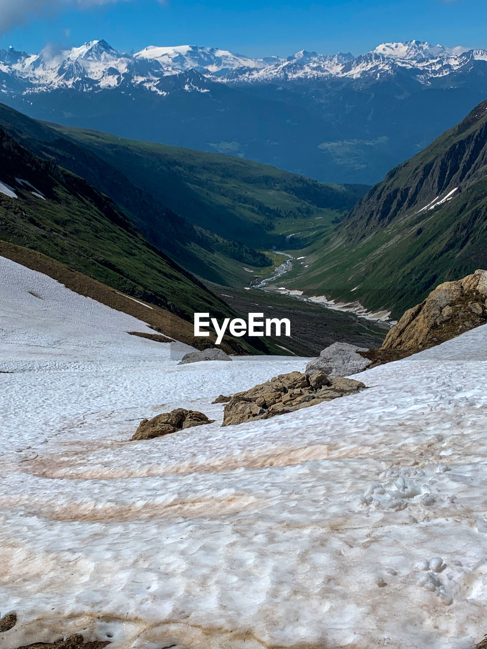 SCENIC VIEW OF SNOWCAPPED MOUNTAIN AGAINST SKY