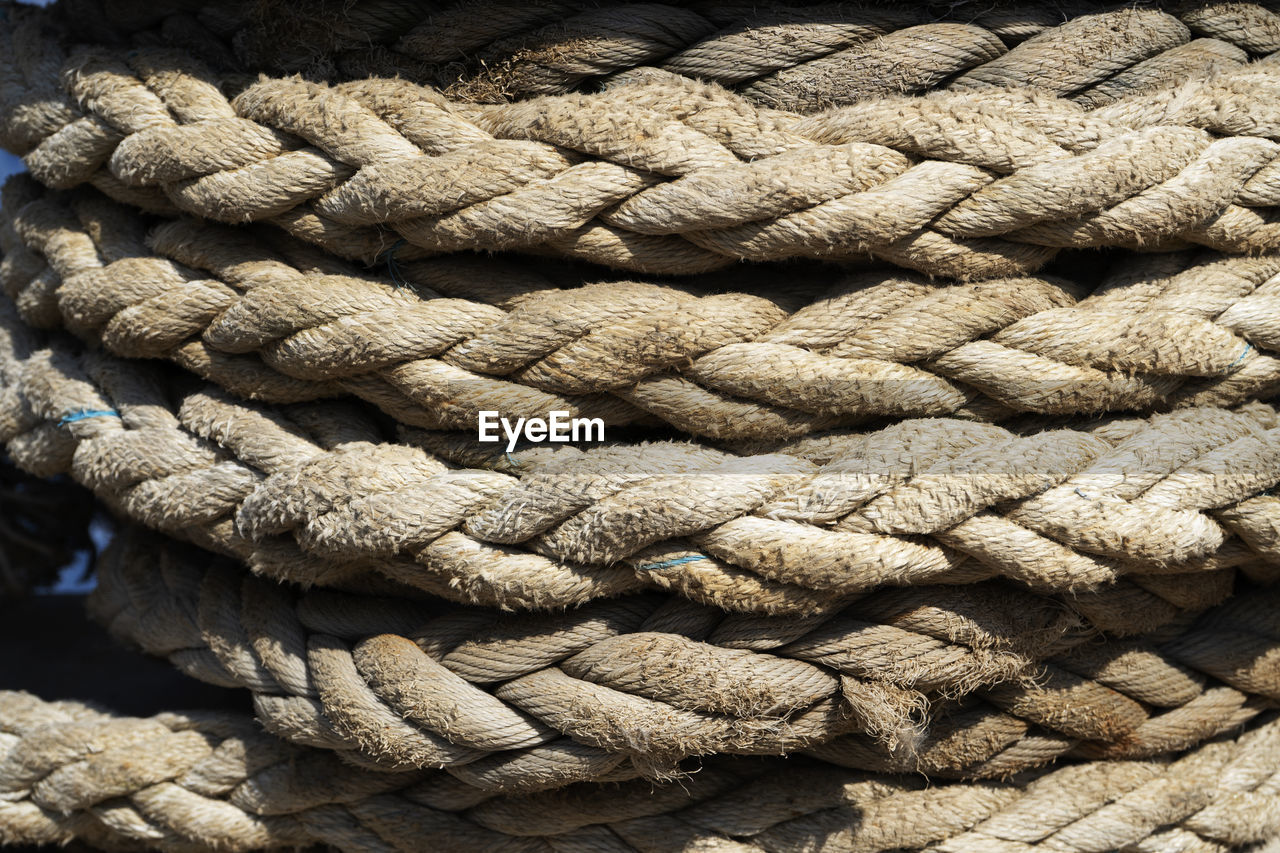 Full frame shot of rope