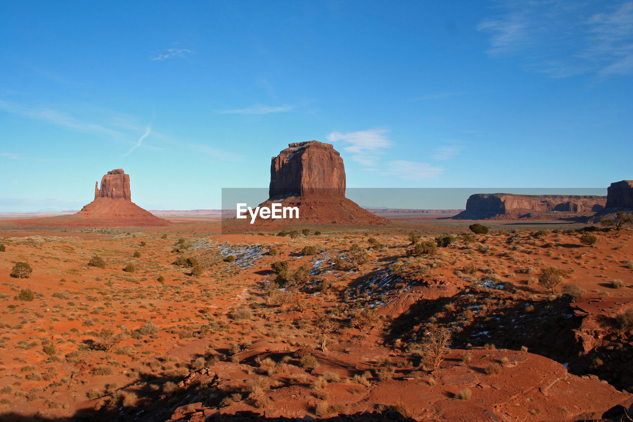 View at monument valley/usa