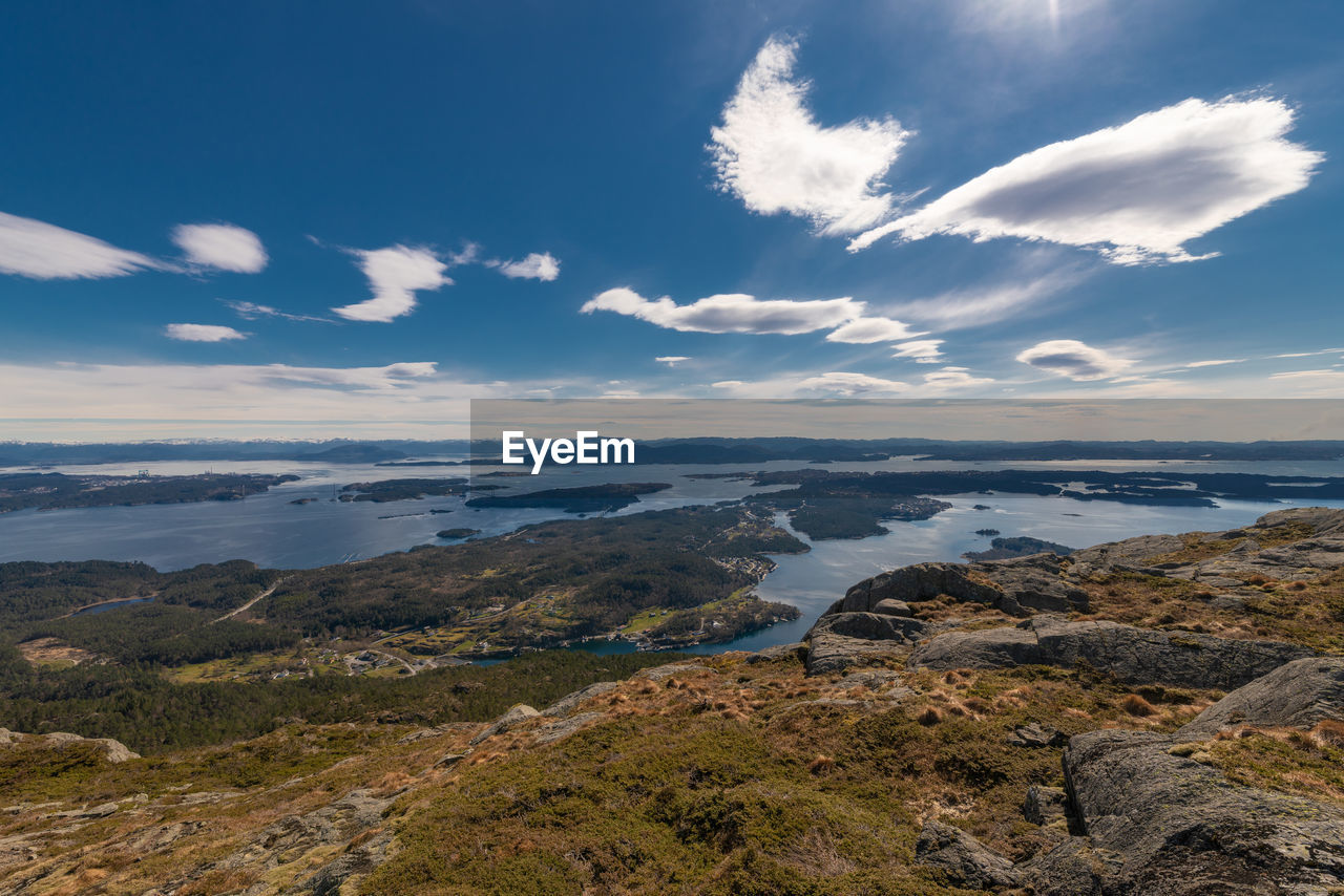 PANORAMIC VIEW OF SEA AGAINST SKY