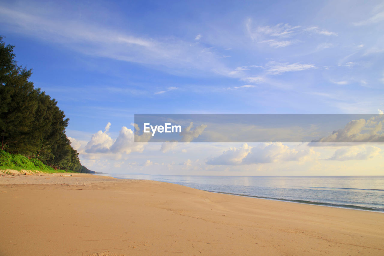 VIEW OF BEACH AGAINST SKY