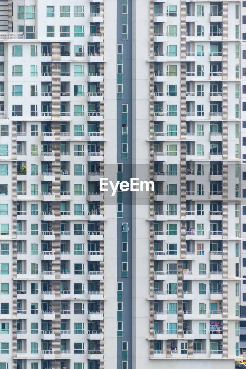 Full frame shot of modern building