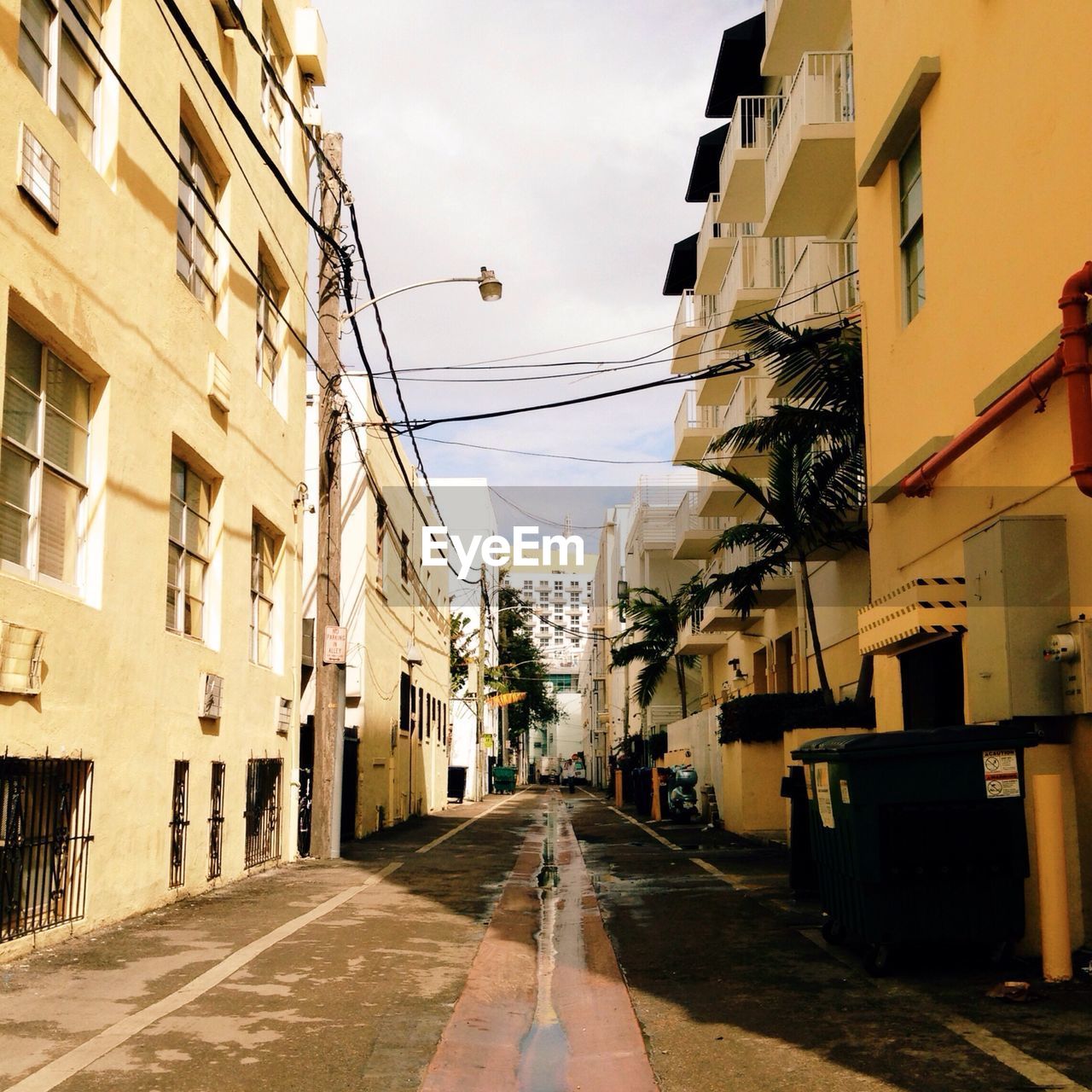 Houses both sides of a street