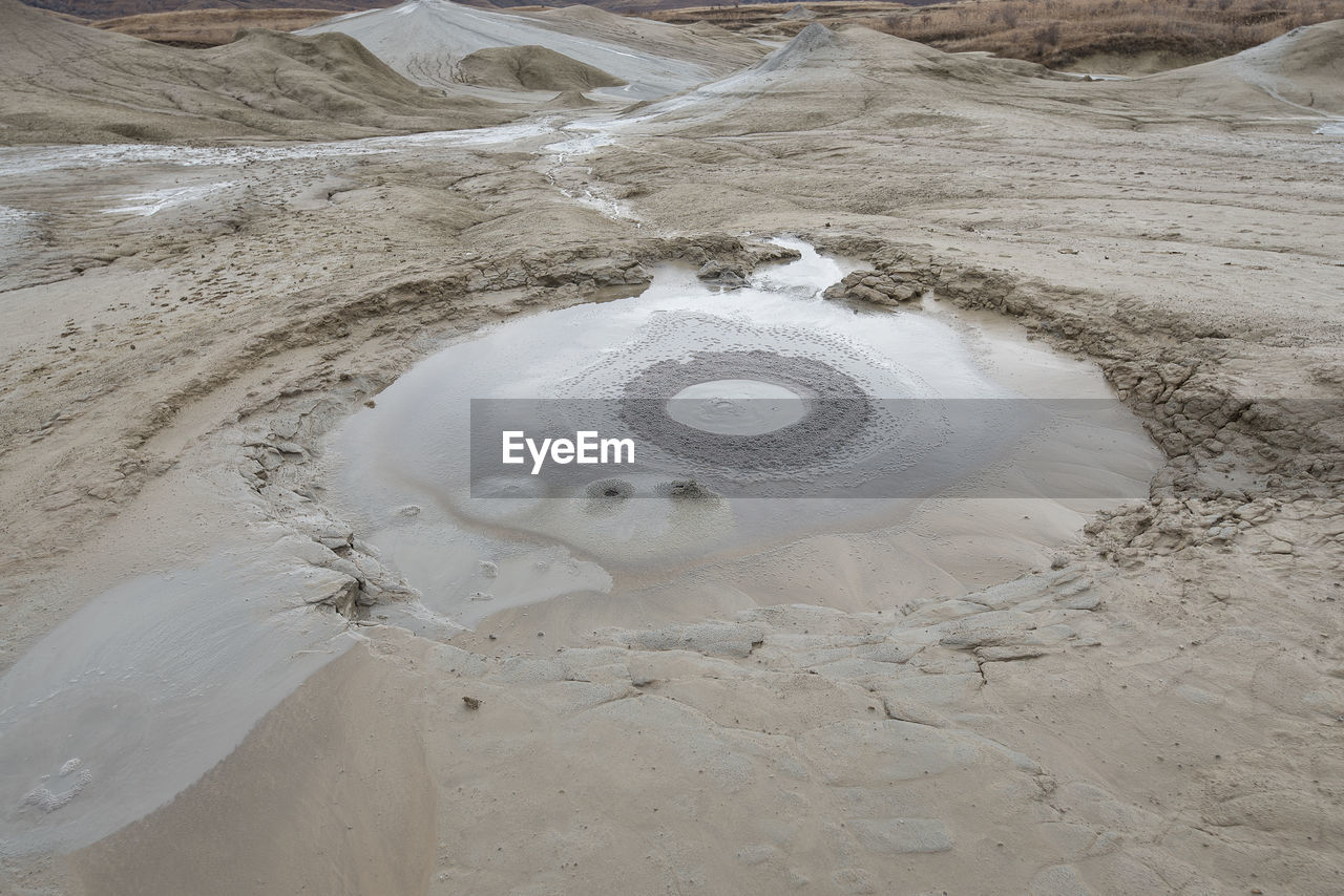 
berca mud volcanoes