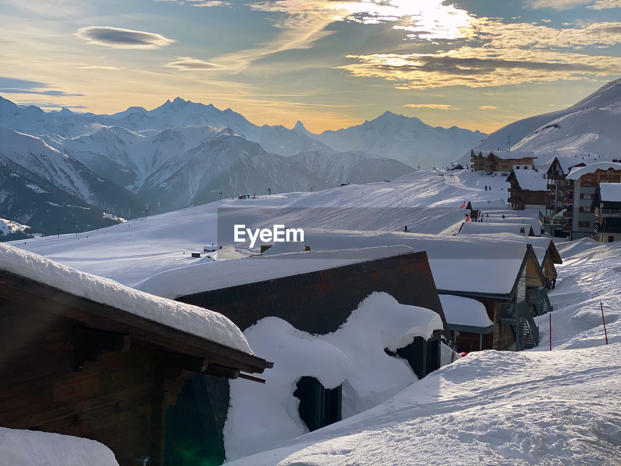 Fiescheralp with matterhorn // fiesch, switzerland