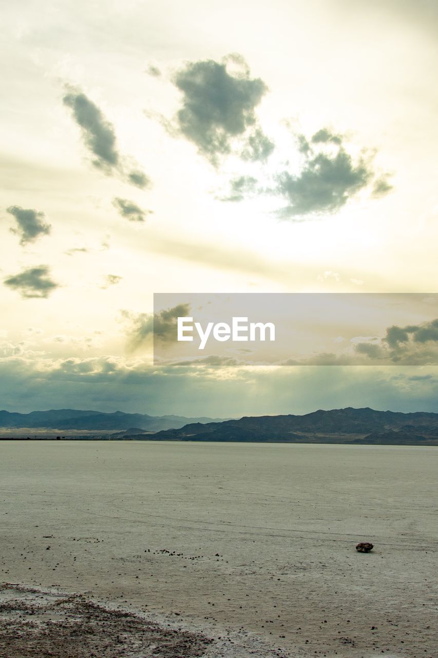 SCENIC VIEW OF SEA DURING SUNSET