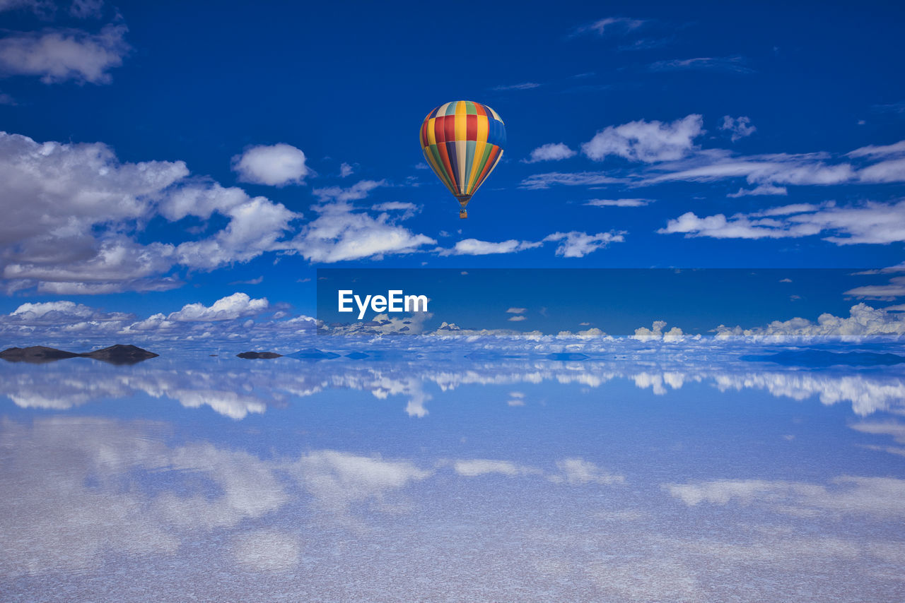 A superb view of uyuni salt lake