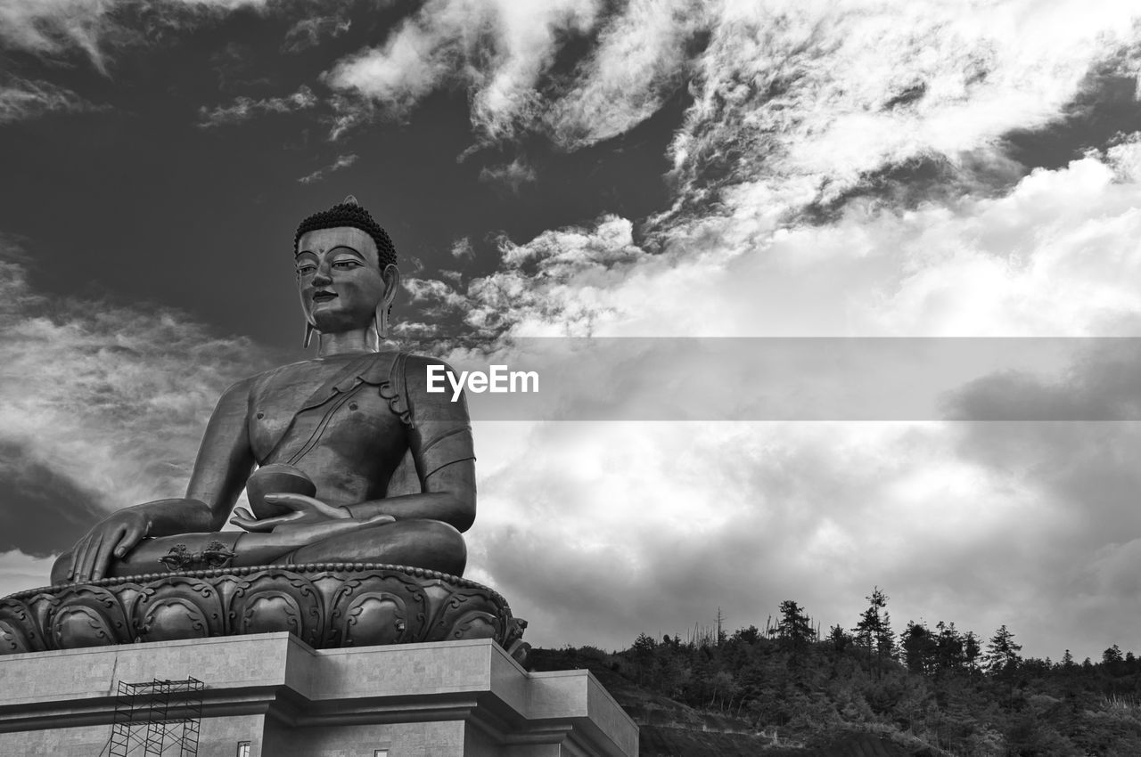 Dordenma, one of the tallest buddha statues in the world - also called buddha view or buddha point 