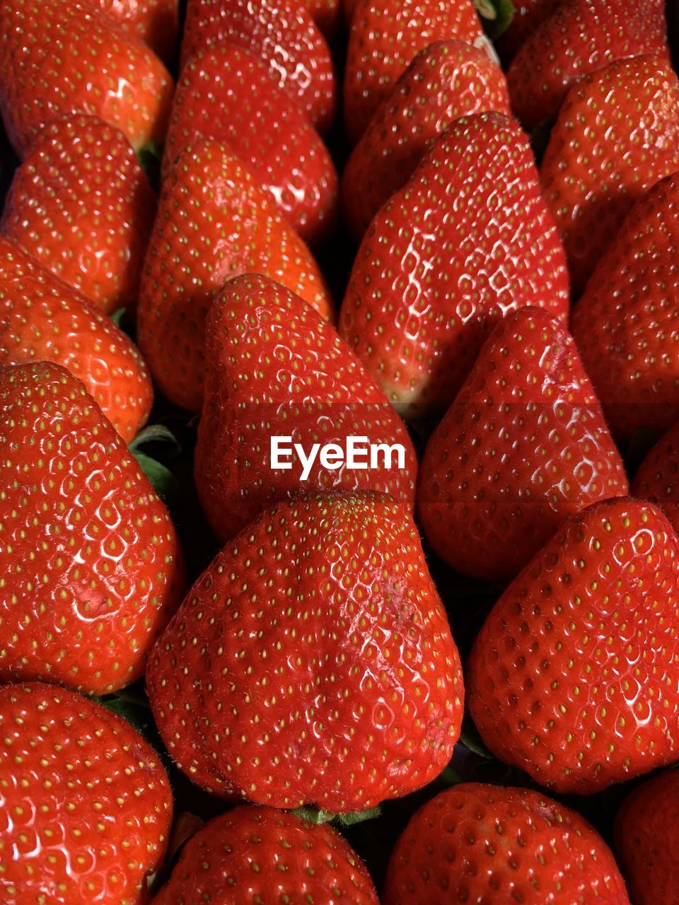 FULL FRAME SHOT OF FRESH STRAWBERRIES