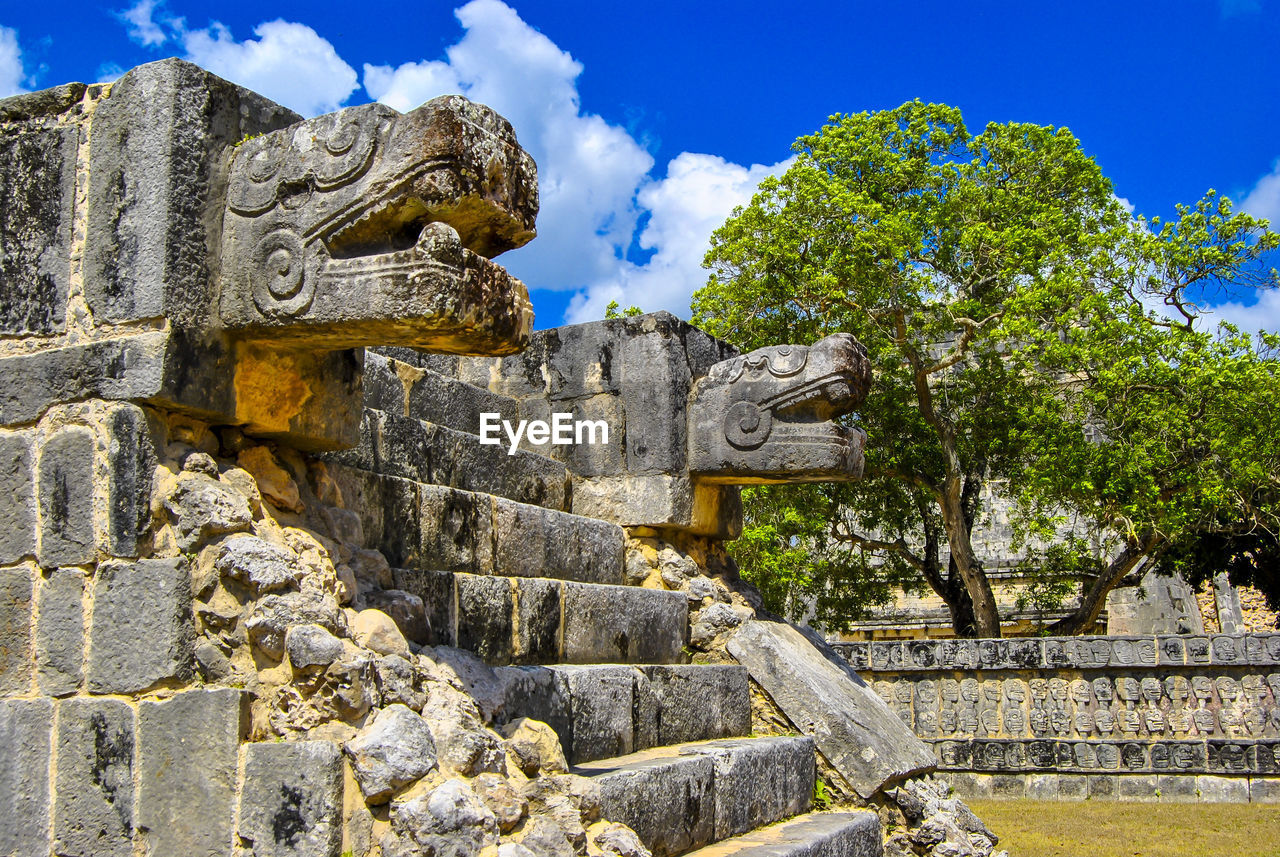 Mysterious ancient temple from mexico