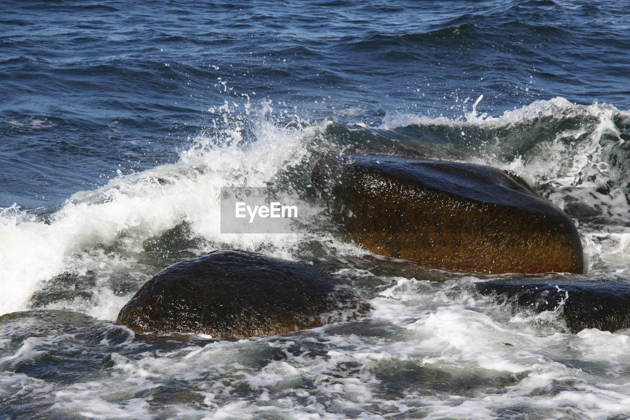 Close-up of sea waves