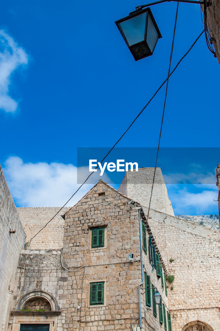 The beautiful architecture at the walled old town of dubrovnik