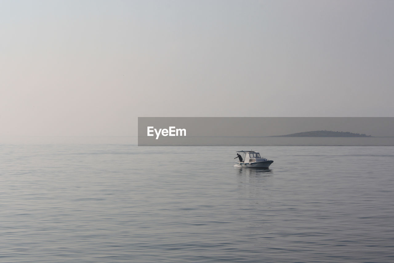 Lonely fisherman