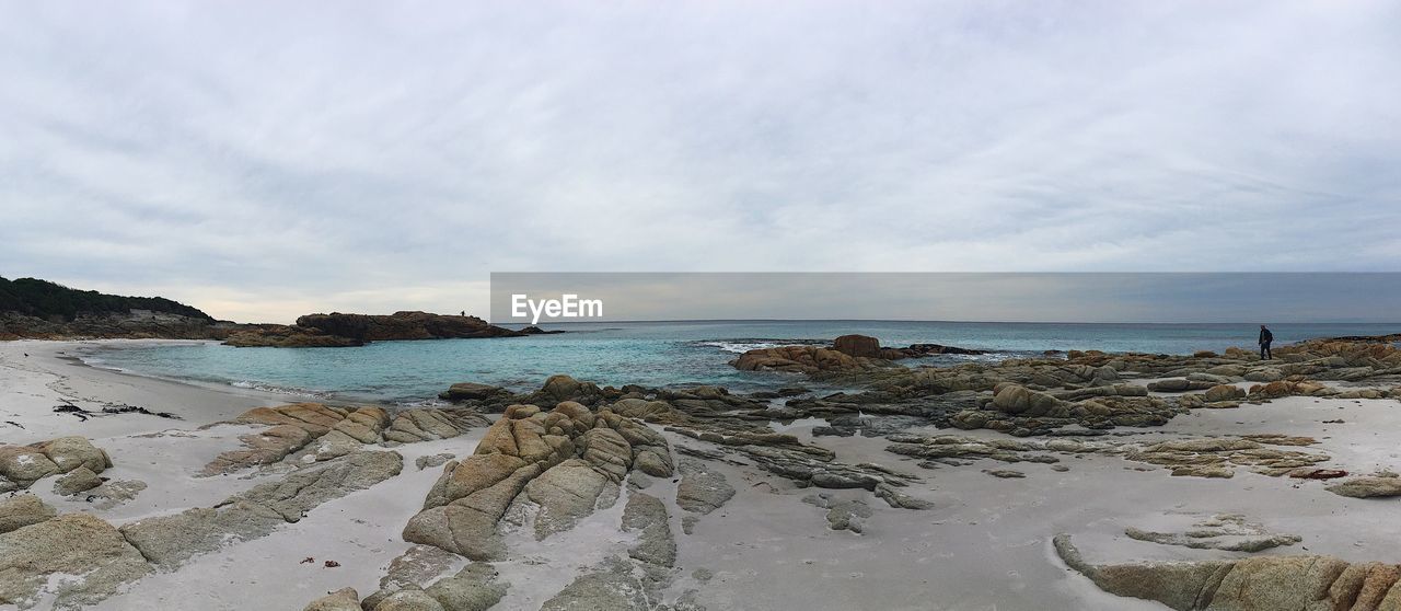 PANORAMIC VIEW OF SEA AGAINST SKY