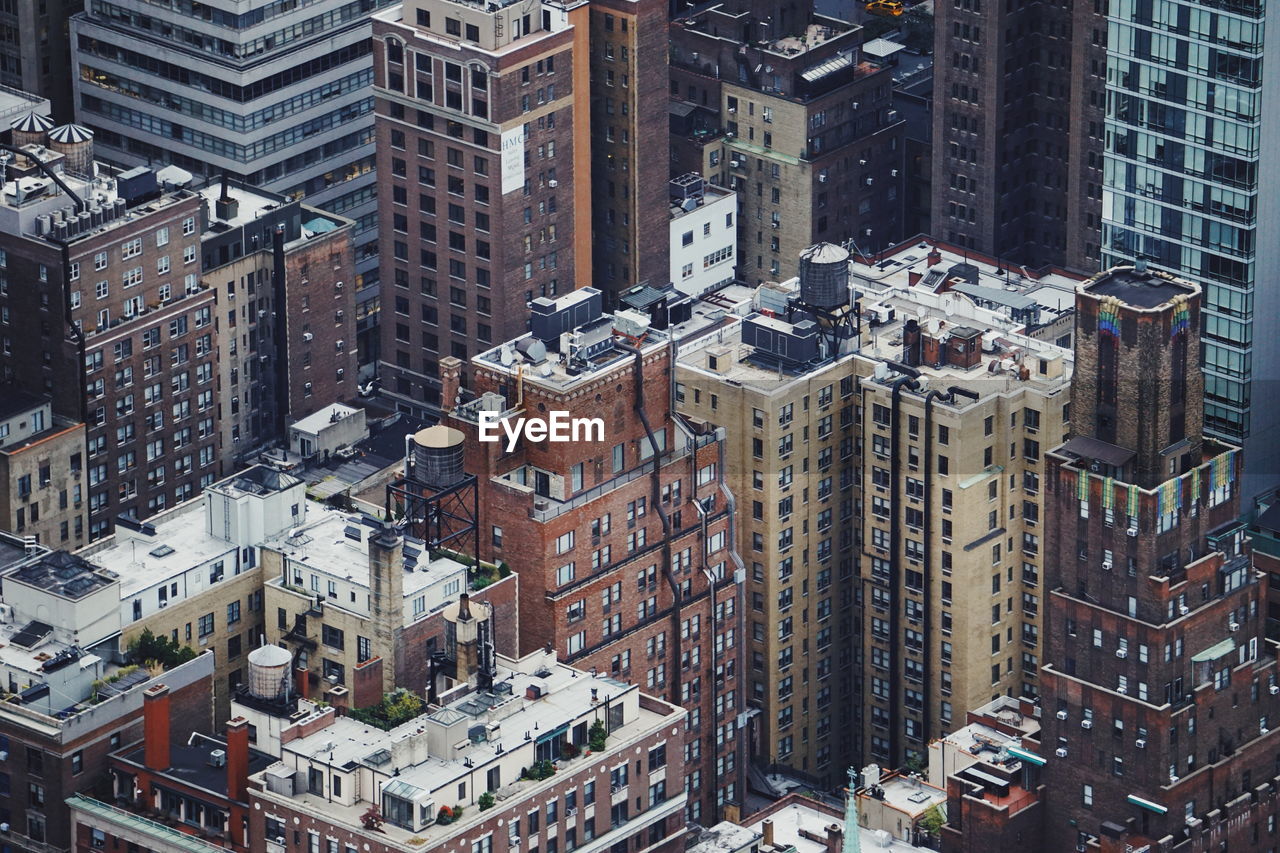 Aerial view of cityscape