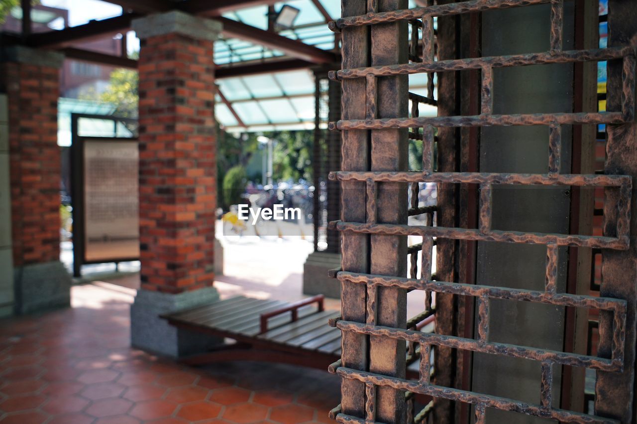 architecture, wood, day, iron, indoors, no people, built structure, building, nature, brick