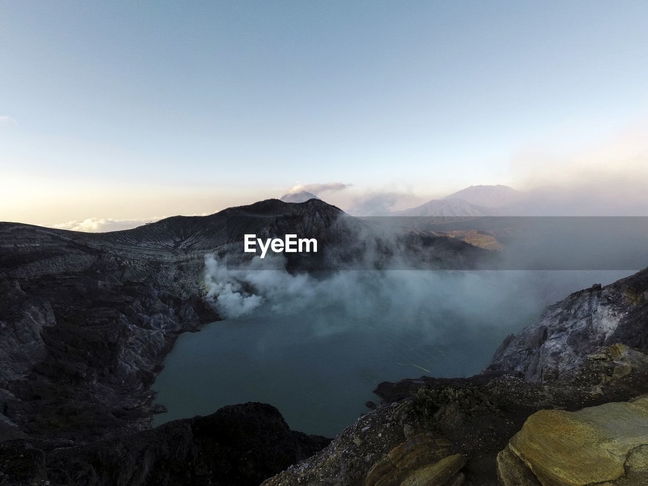 Kawah ijen national park, indonesia.