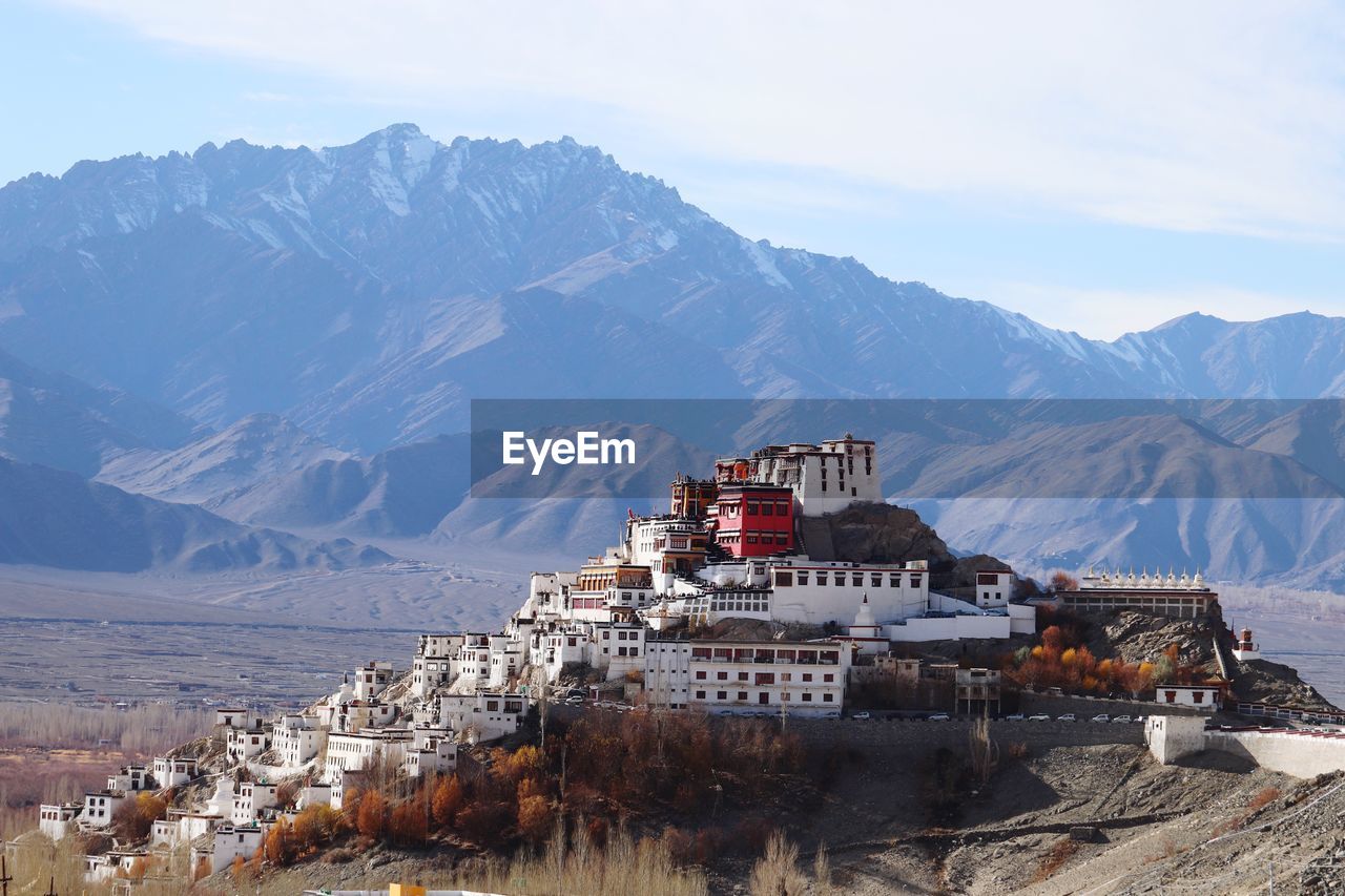  thiksey monastery is located in thiksey, which is 19 kilometers east of leh, ladakh. 