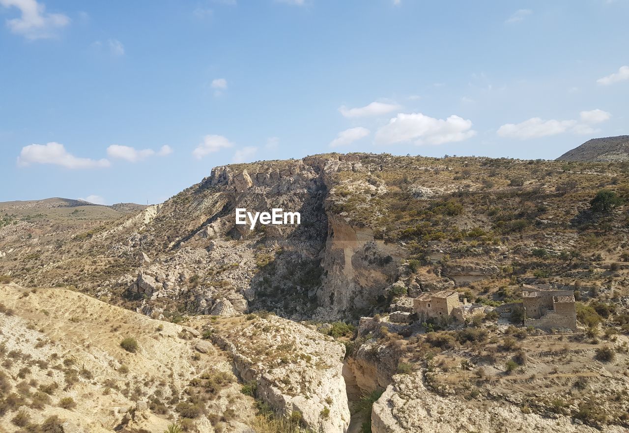 ROCK FORMATIONS ON LAND