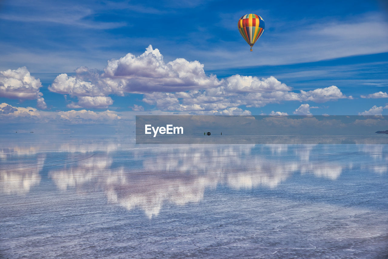 A superb view of uyuni salt lake