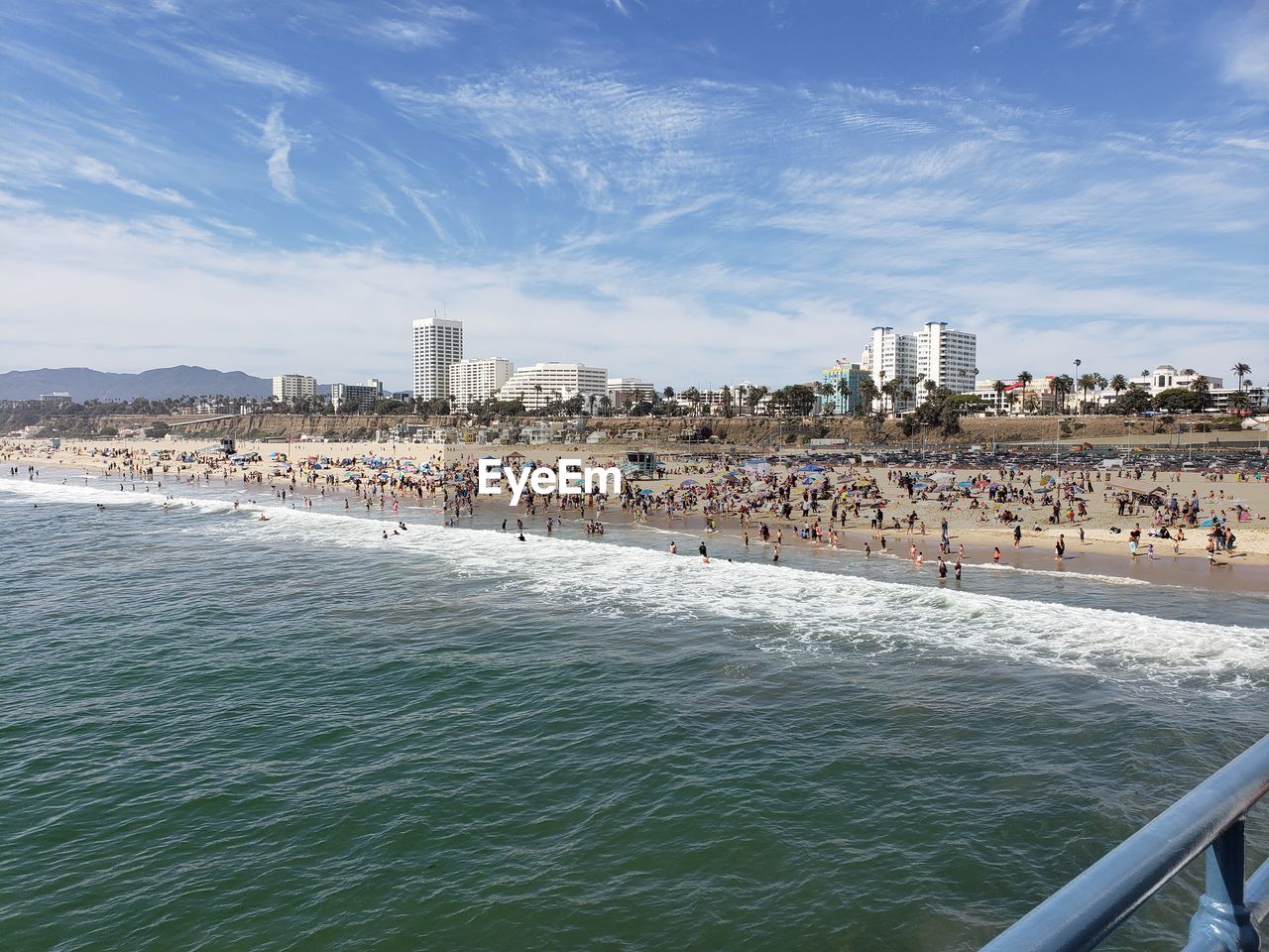 GROUP OF PEOPLE ON BEACH