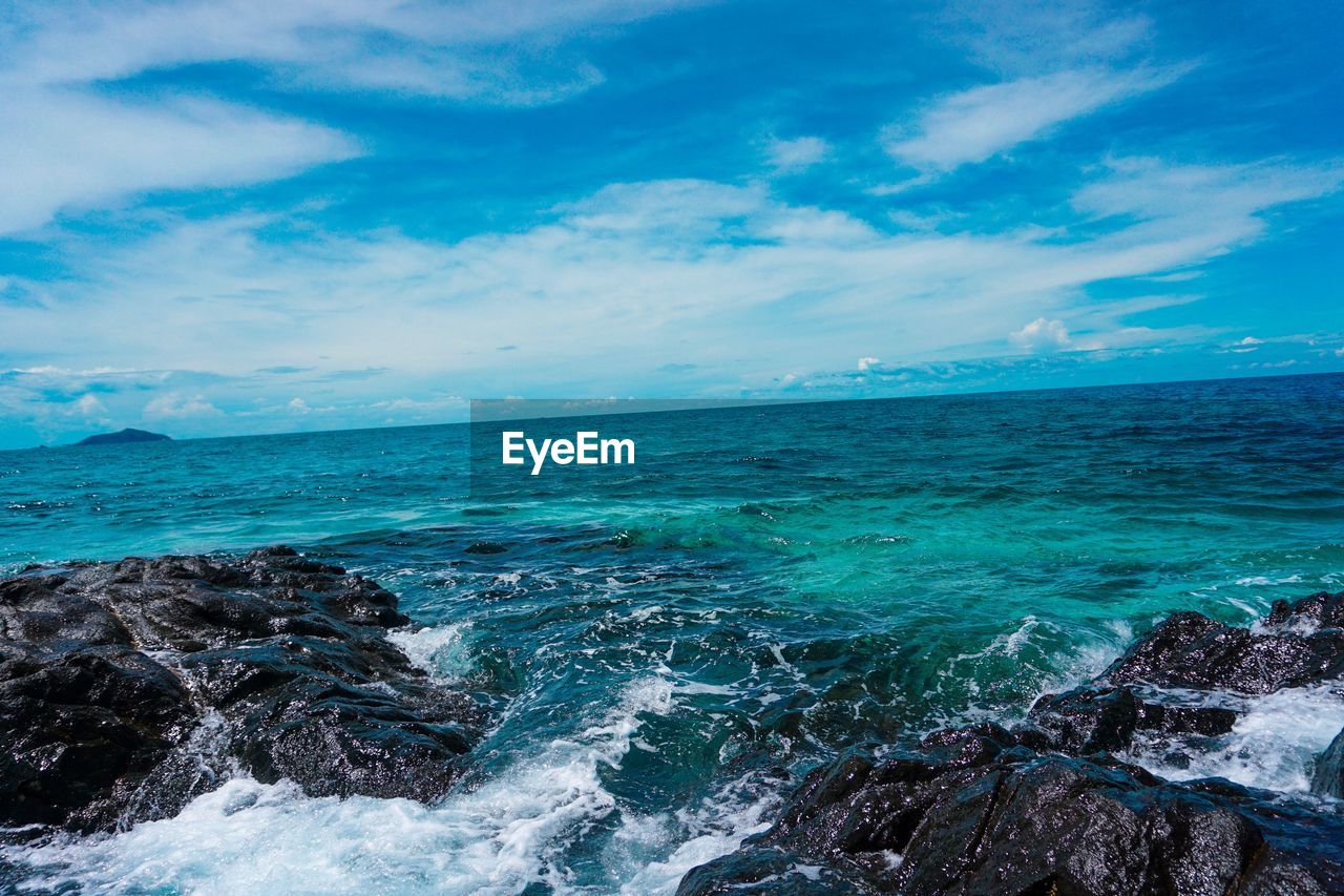 VIEW OF SEA AGAINST SKY